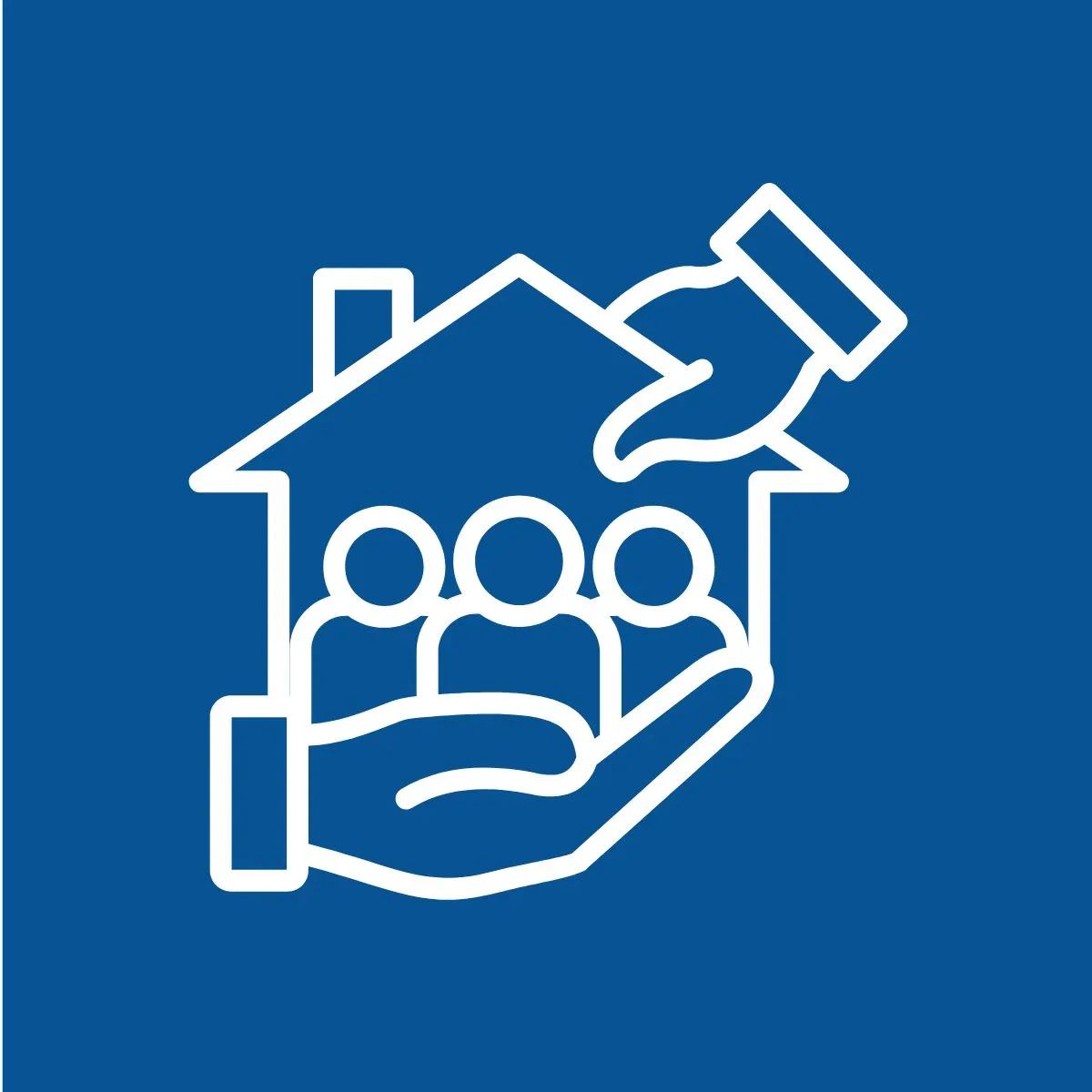 icon showing caring